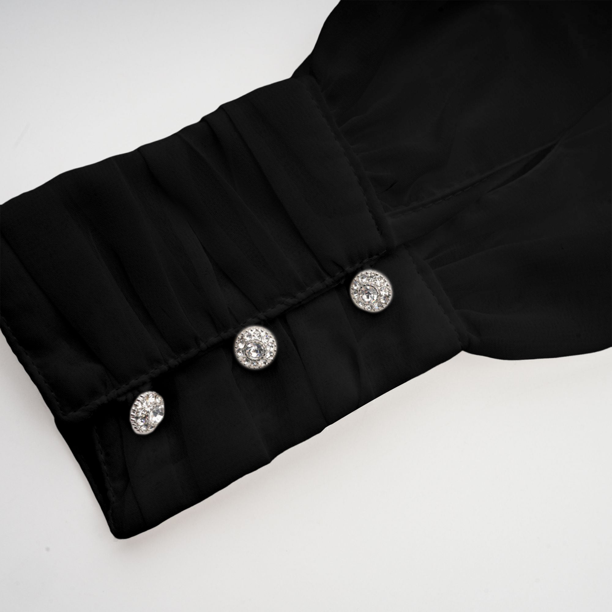 Andrea Asimetrik Tül Bluz ve Etek Takım