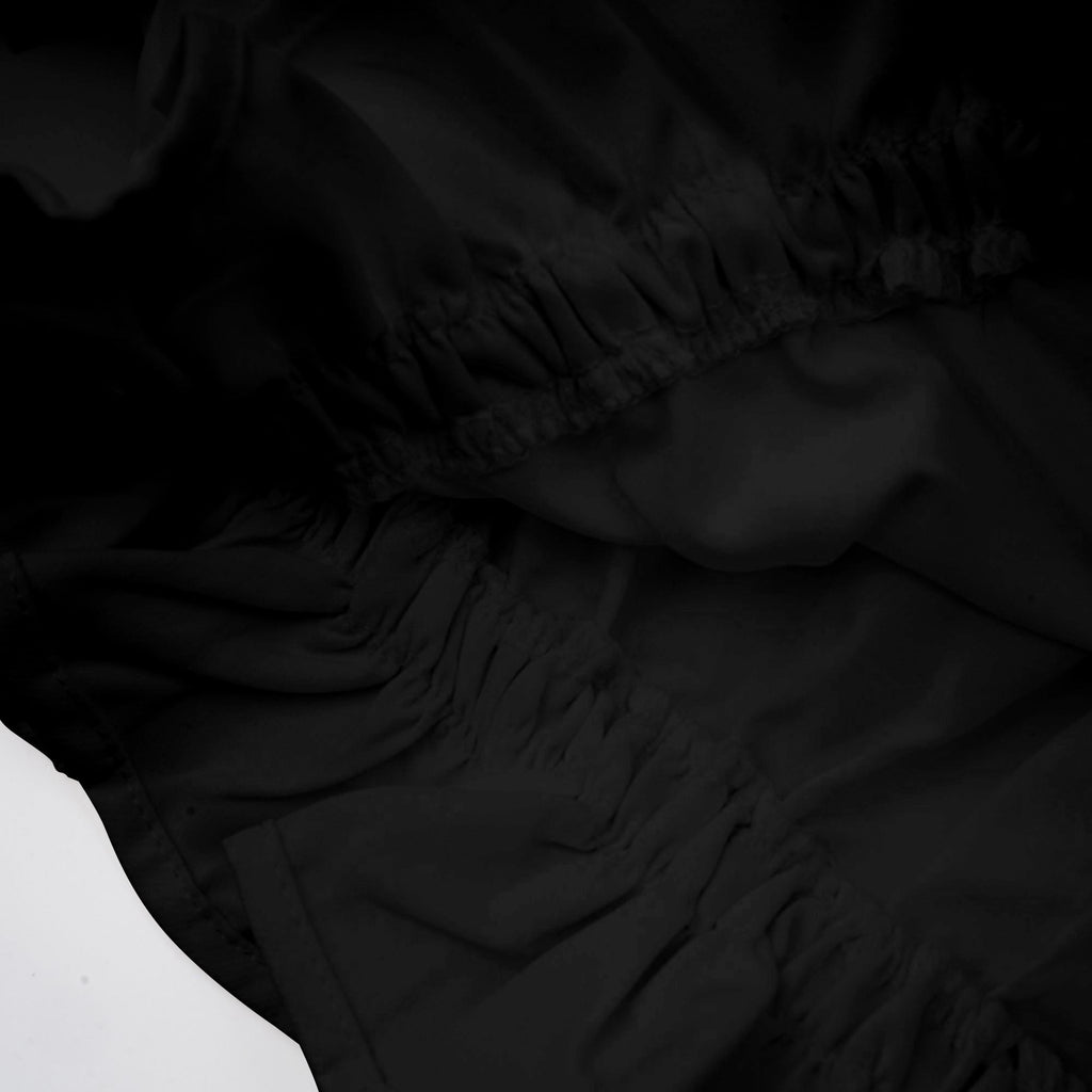 Andrea Asimetrik Tül Bluz ve Etek Takım