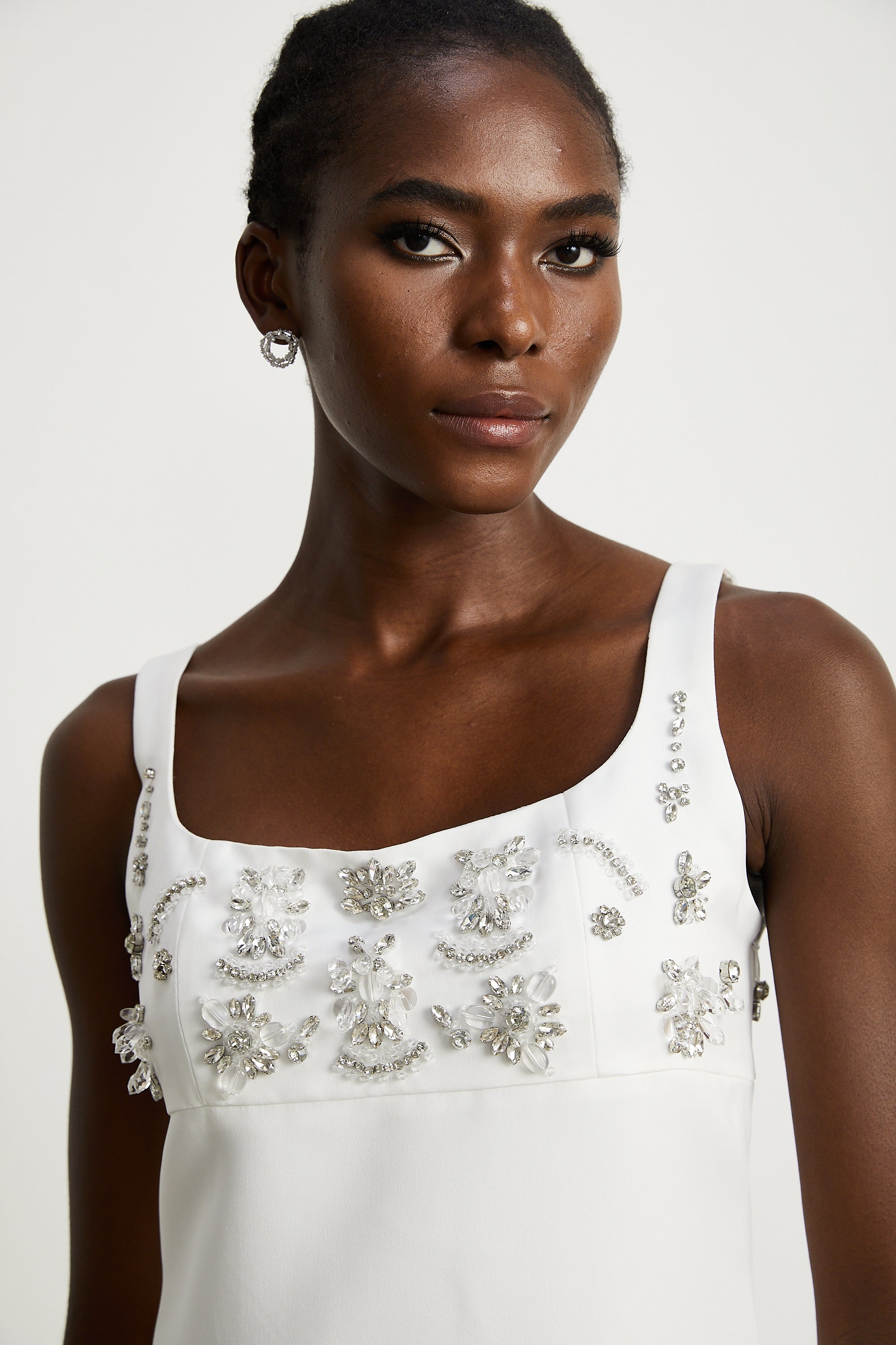 Ardelle İşlemeli Mini Elbise