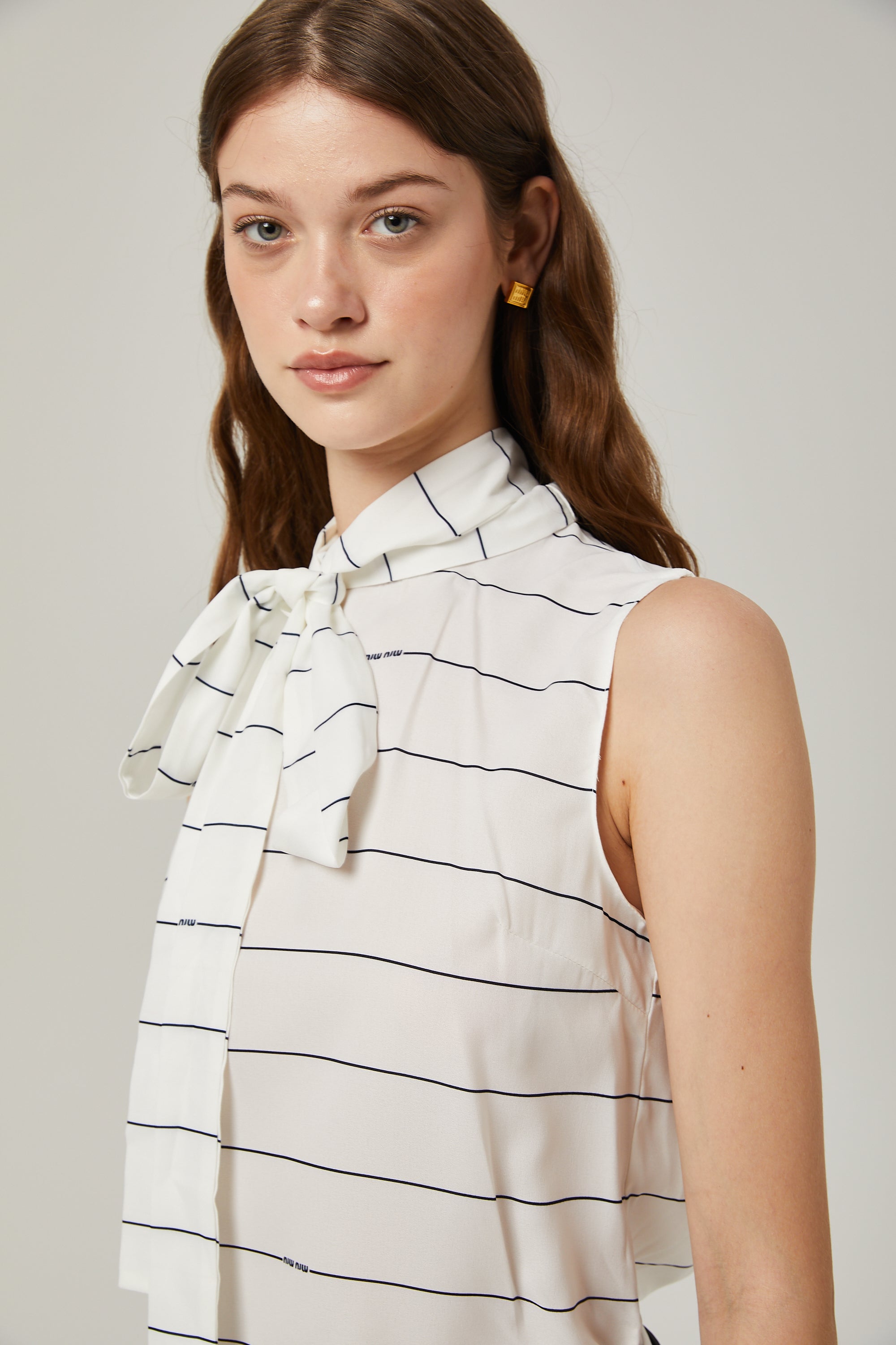 Angélique Çizgili Üst Ve Etek Uyumlu Takım