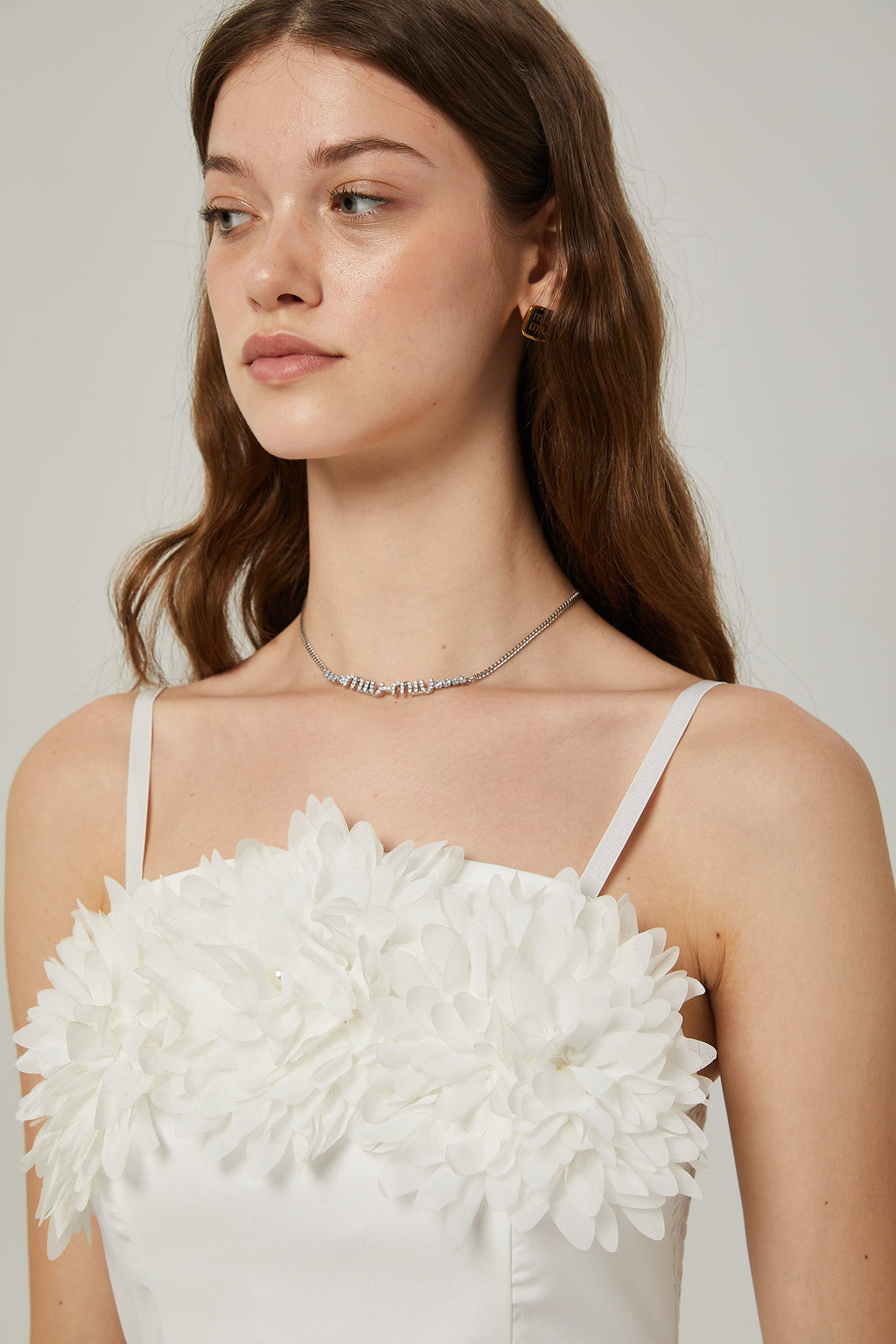 Angélique Suni Çiçekli Üst Ve Etek Eşleştirme Seti