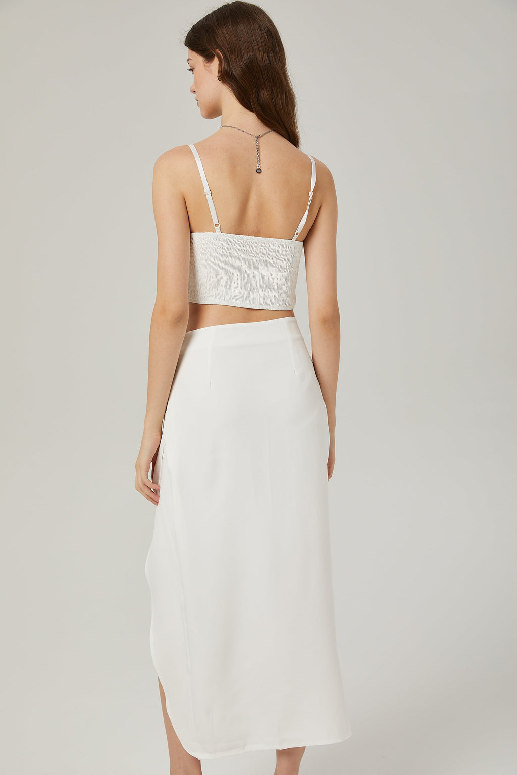 Angélique Suni Çiçekli Üst Ve Etek Eşleştirme Seti