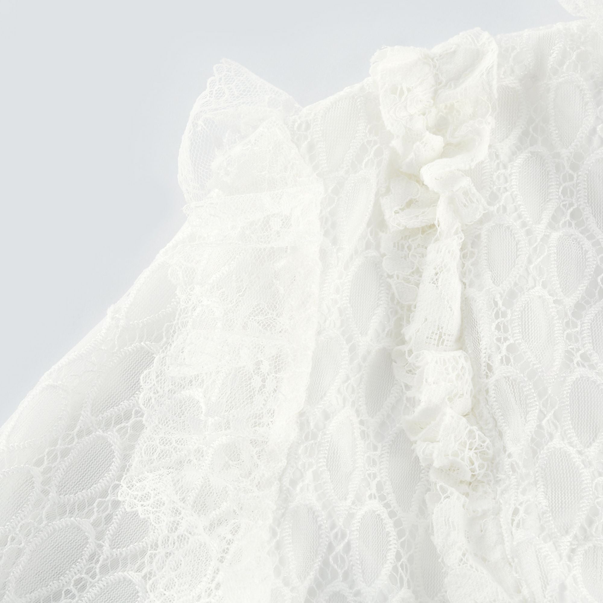 Aimée Katlı, Dantel İşlemeli, Midi Elbise