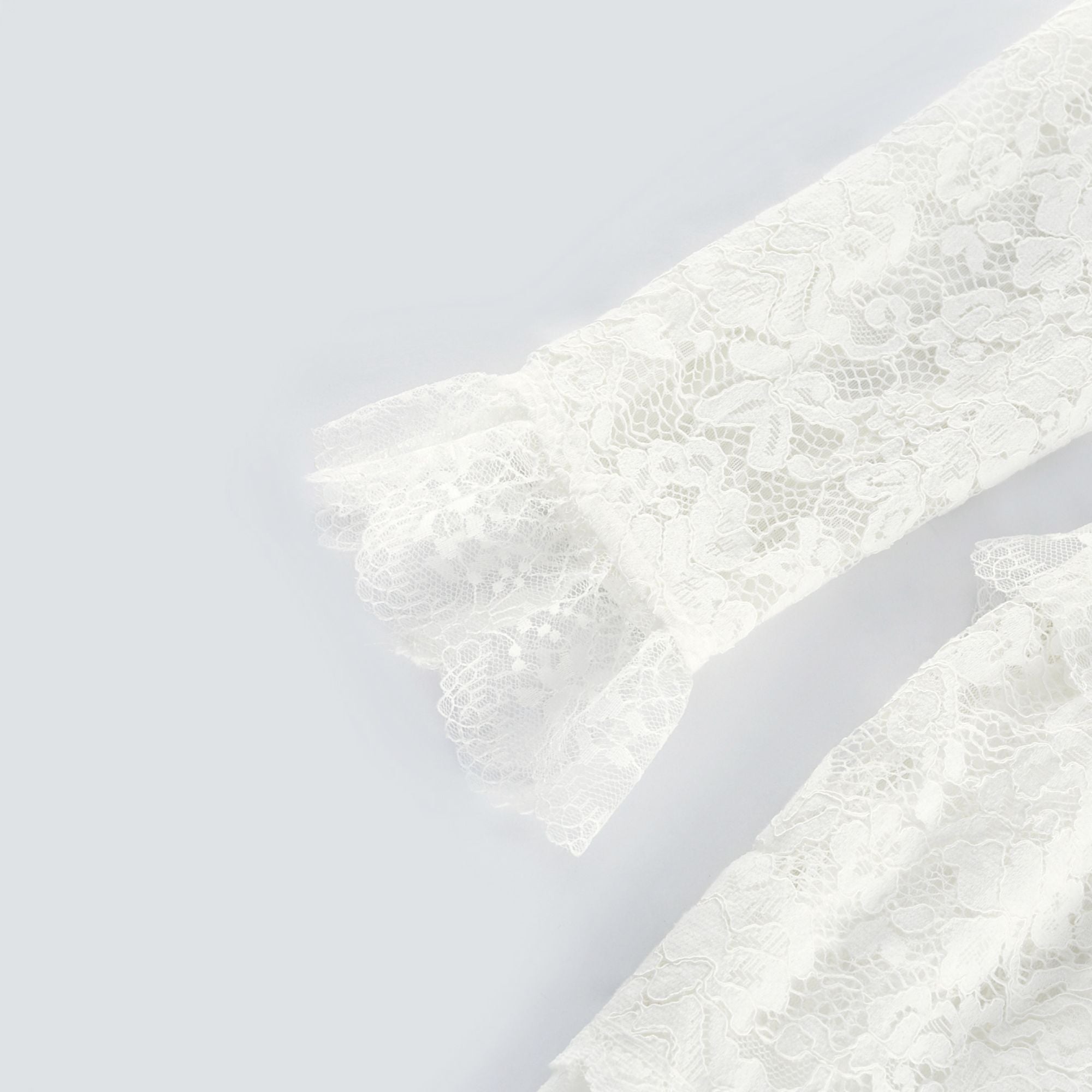 Aimée Katlı, Dantel İşlemeli, Midi Elbise