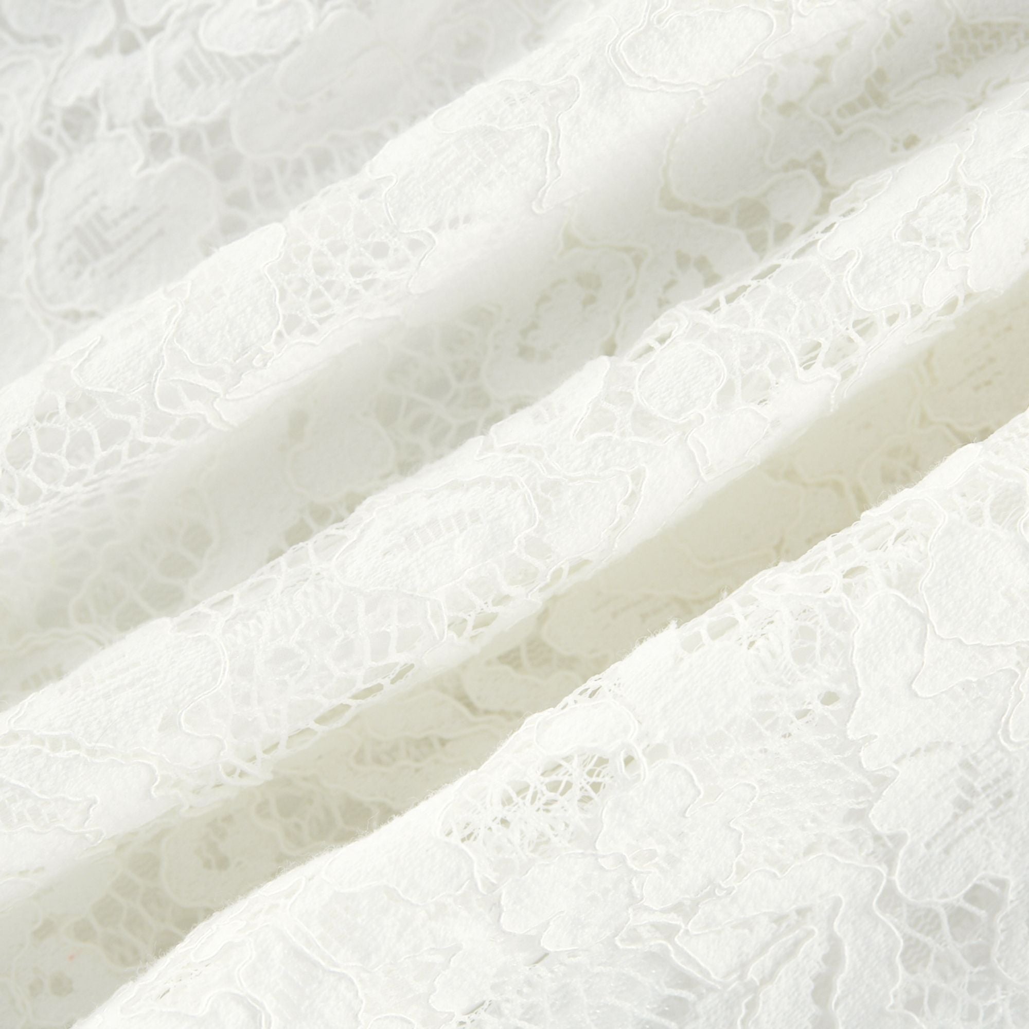 Aimée Katlı, Dantel İşlemeli, Midi Elbise