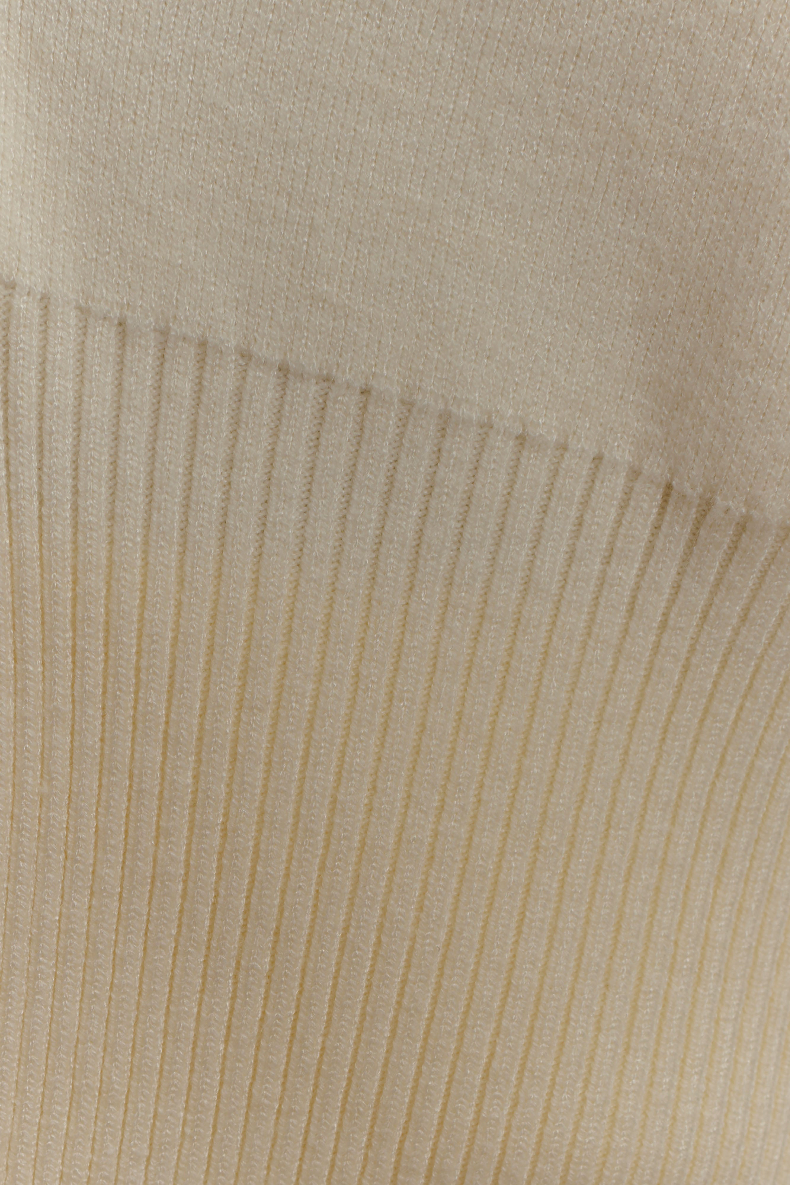 Alexia Düğmeli Büyük Beden Hırka - Fildişi