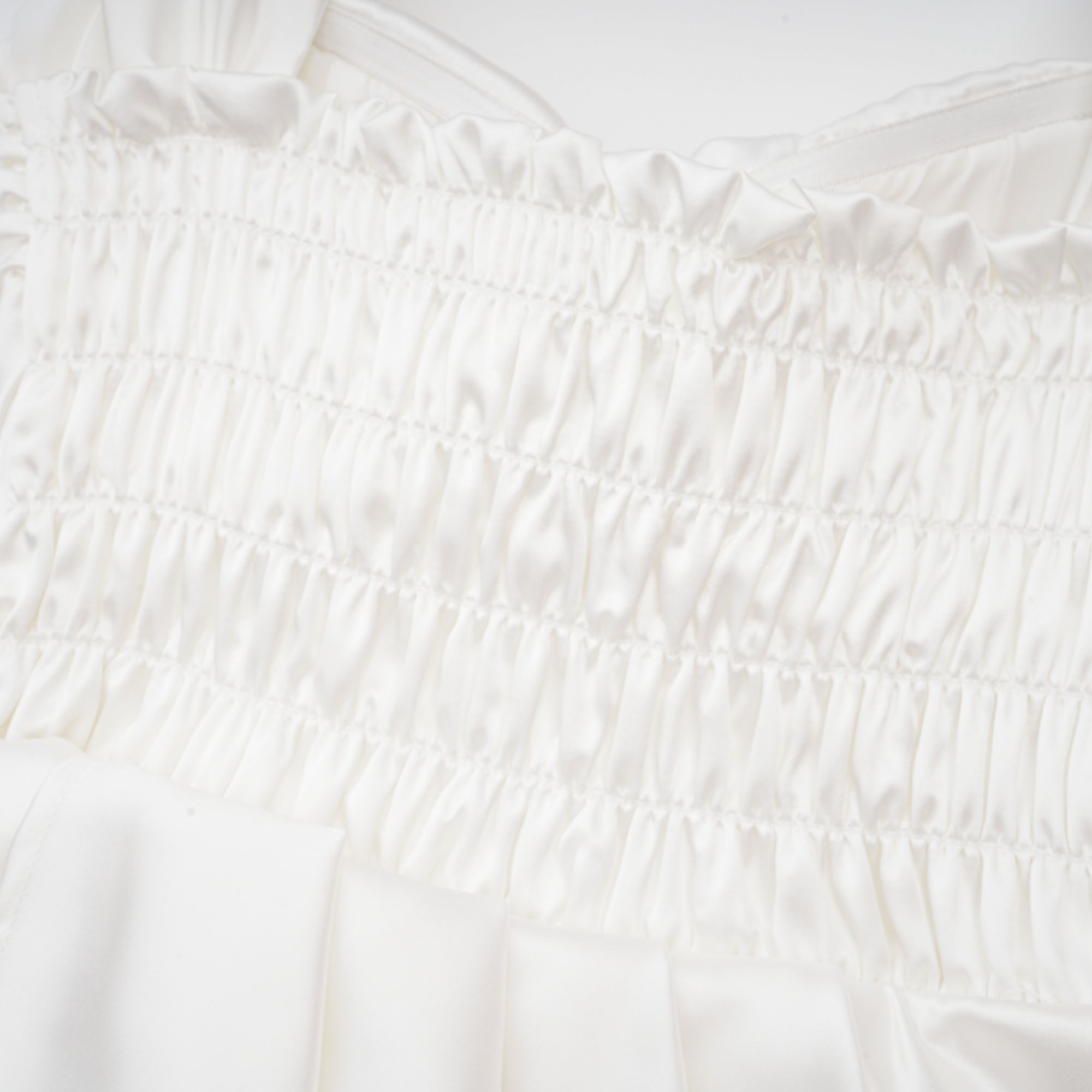 Adelita Gül Detaylı Pilili Maxi Elbise