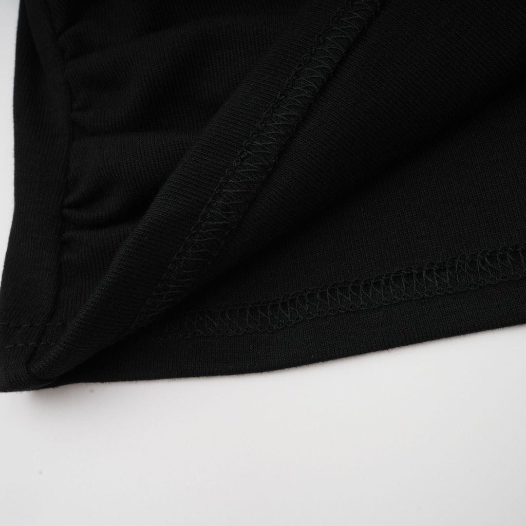 Anaïs Siyah Önü Açık Büzgülü Üst