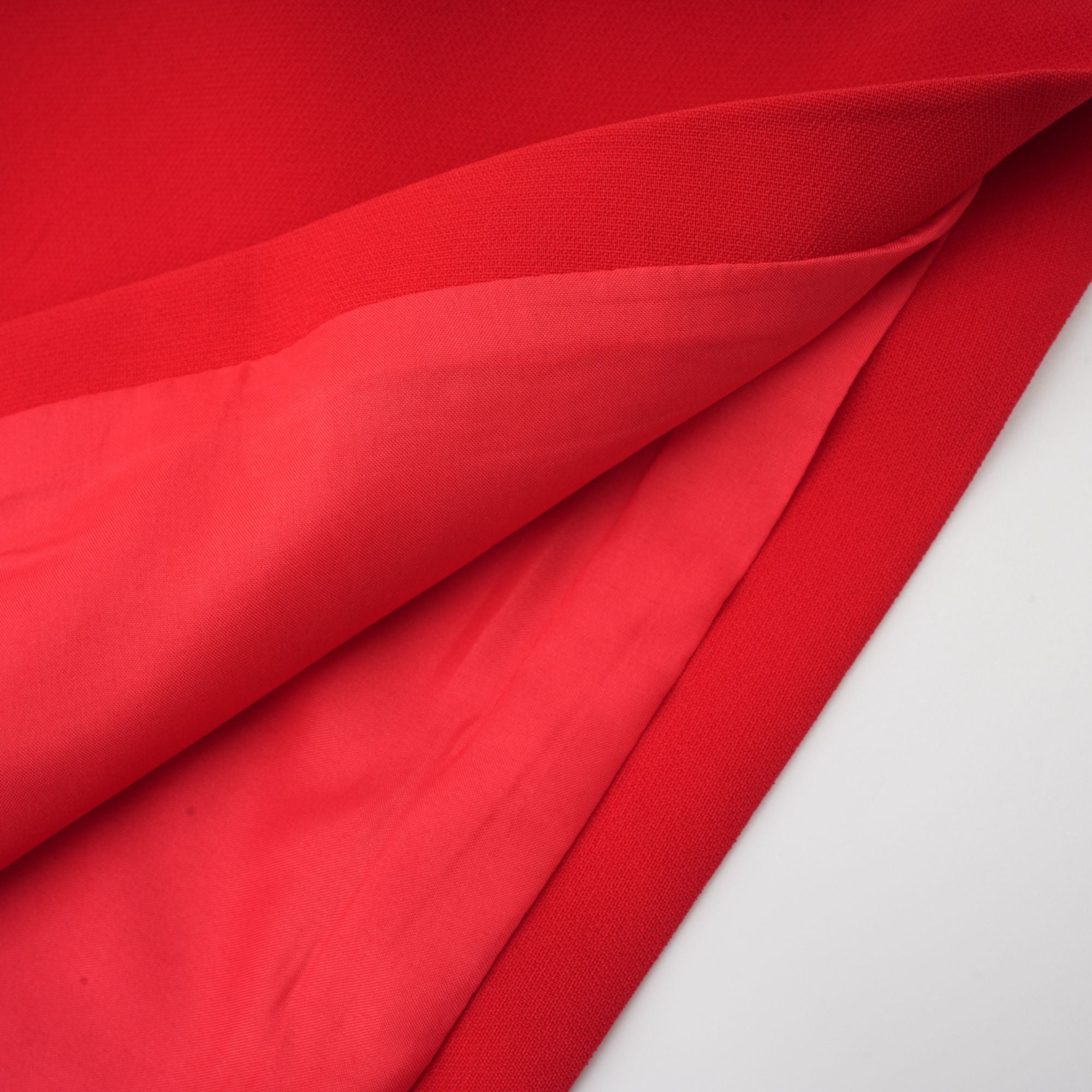 Anna Kırmızı Yaprak Kollu Kesik Fiyonklu Mini Elbise