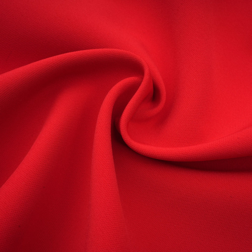 Anna Kırmızı Yaprak Kollu Kesik Fiyonklu Mini Elbise