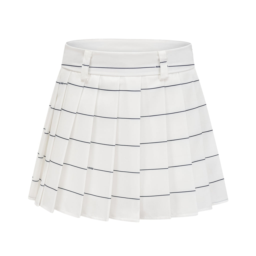 Angélique Çizgili Üst Ve Etek Uyumlu Takım