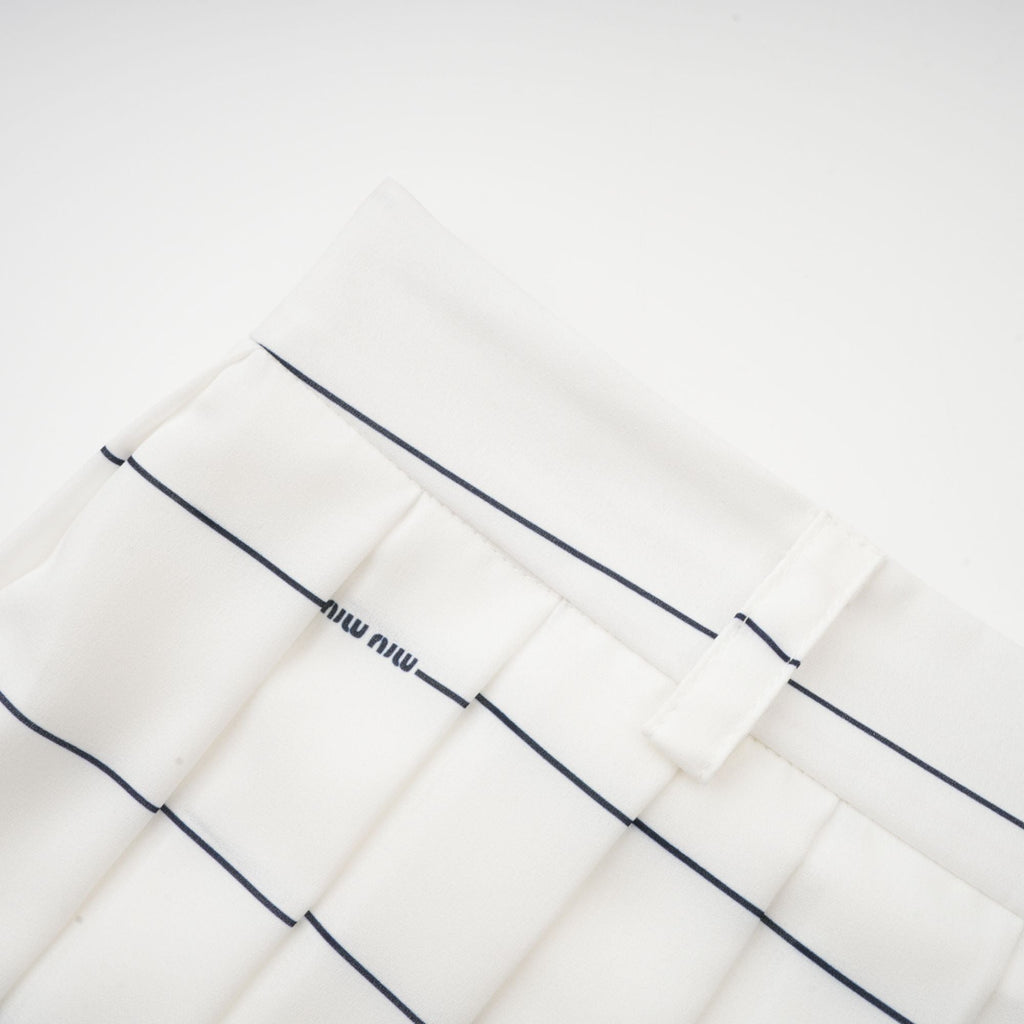 Angélique Çizgili Üst Ve Etek Uyumlu Takım