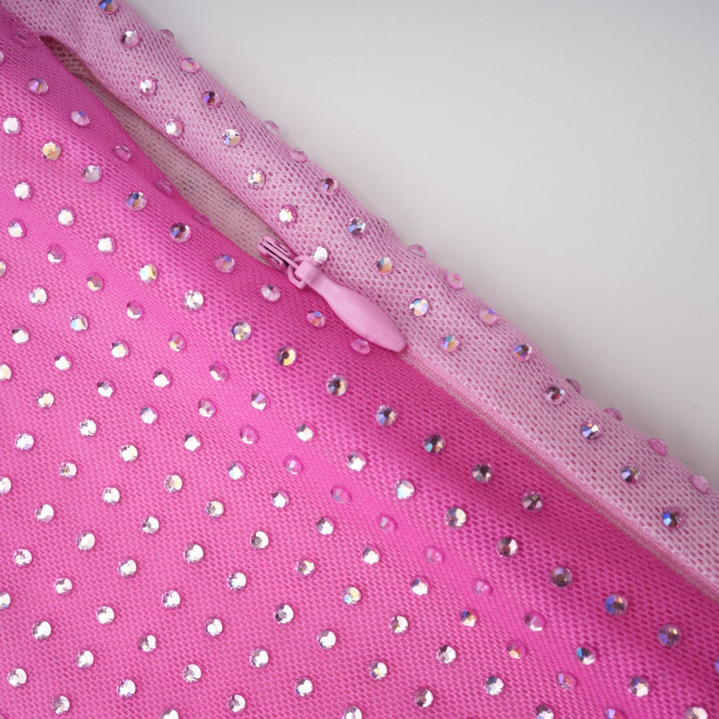 Andréa İşlemeli Omuzları Açık Mini Elbise