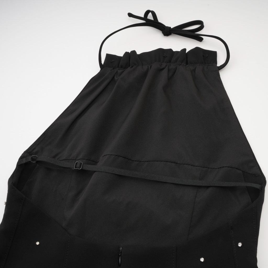 Ariane'İn Kristal İşlemeli Sırtı Açık Mini Elbisesi