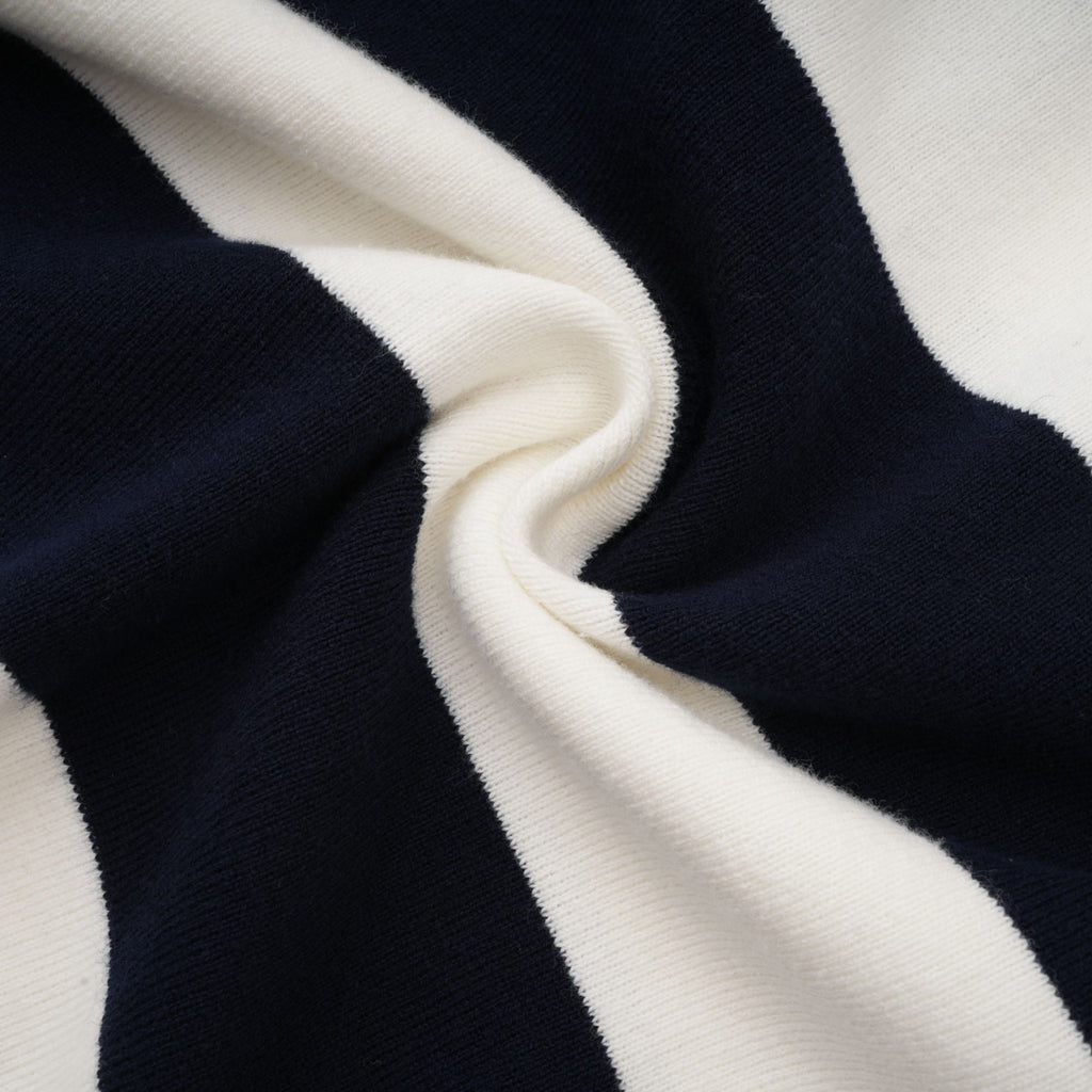 Adèle Blok Renkli Çizgili Polo Yaka Tişört