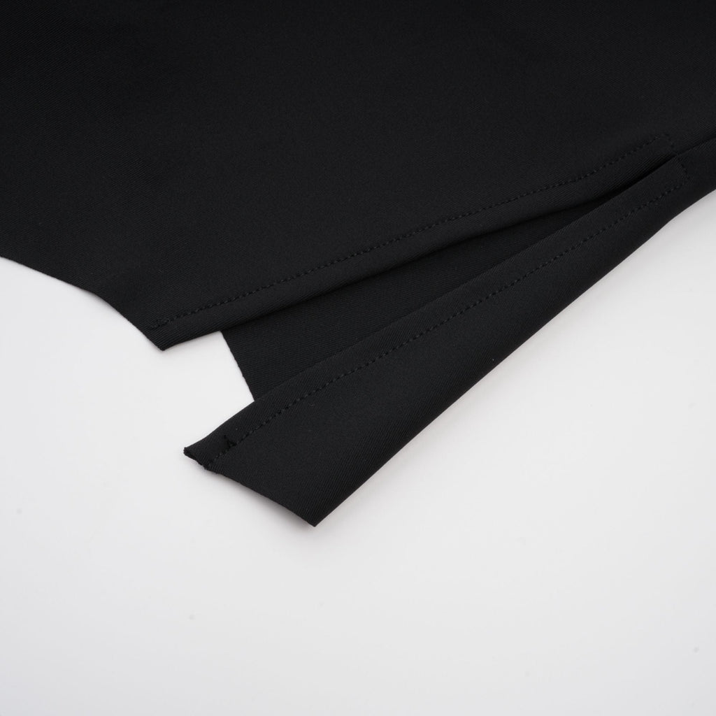 Aline Çiçek Aplikeli Sırtı Açık Asimetrik Üst