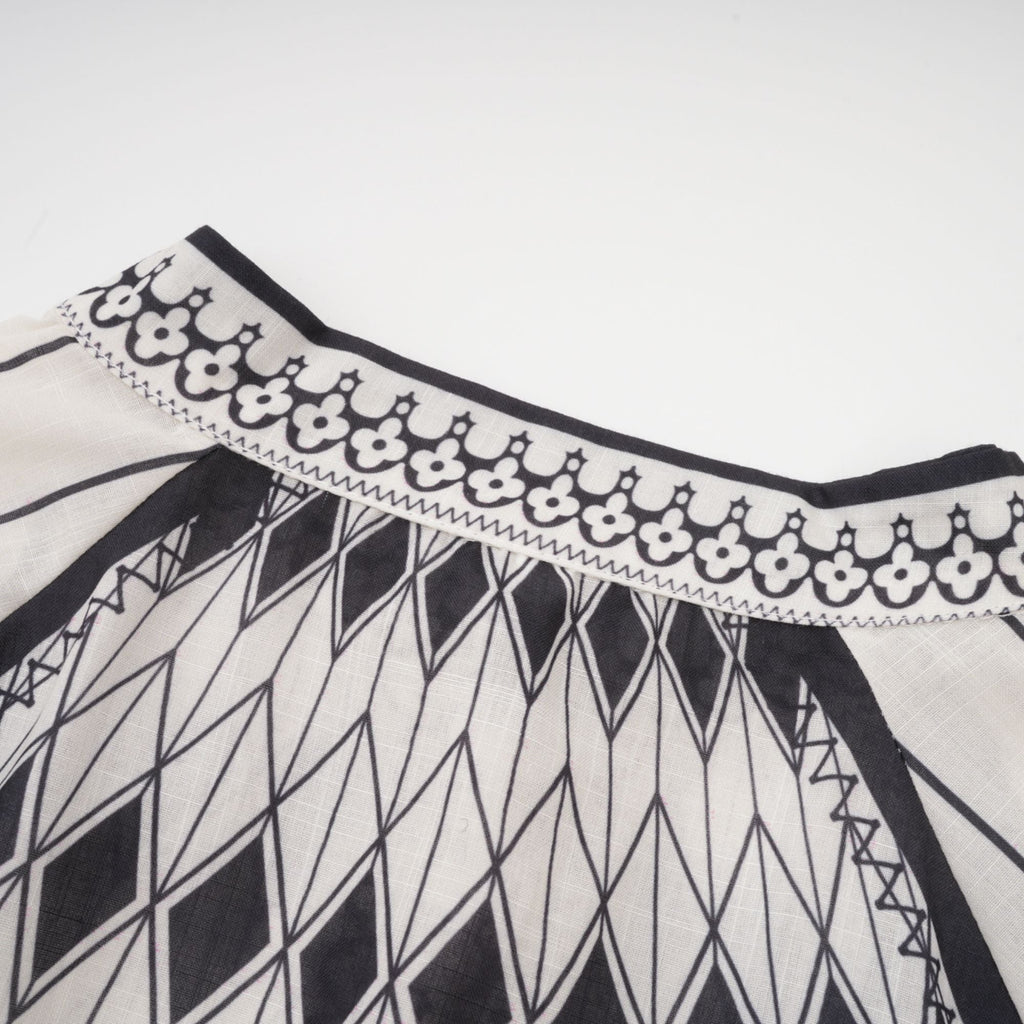 Allie Grafik Baskılı Gömlek Ve Şort Eşleştirme Seti