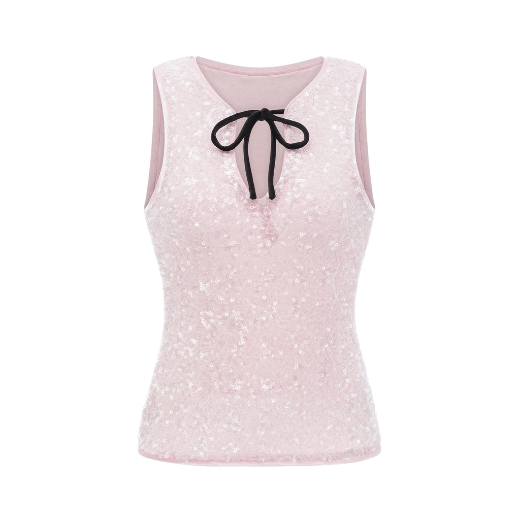 Andréa Pembe Pullu Üst