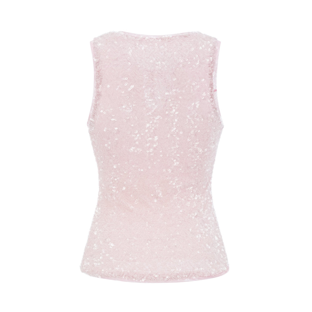 Andréa Pembe Pullu Üst