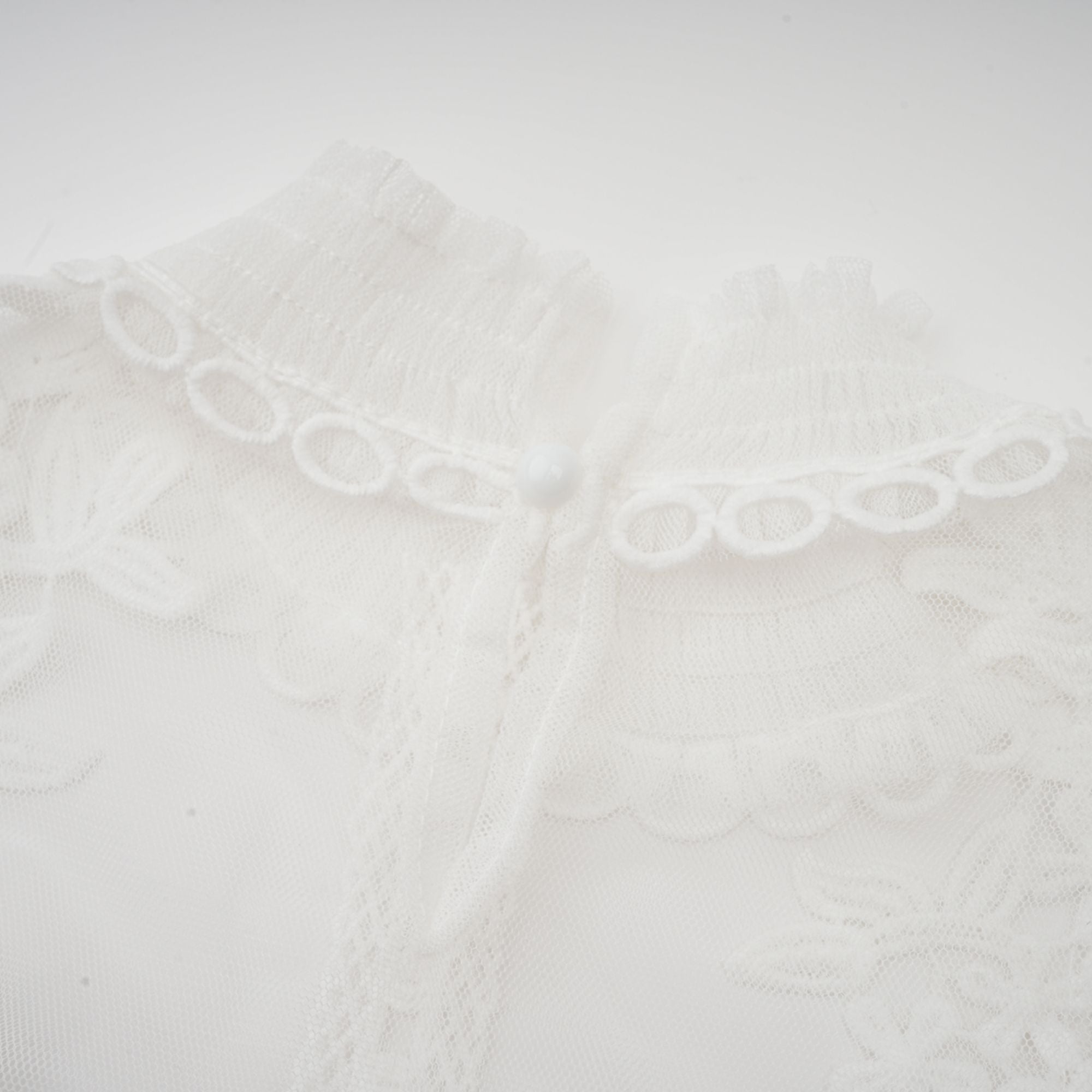 Aiza Çiçekli Yarı Transparan Üst