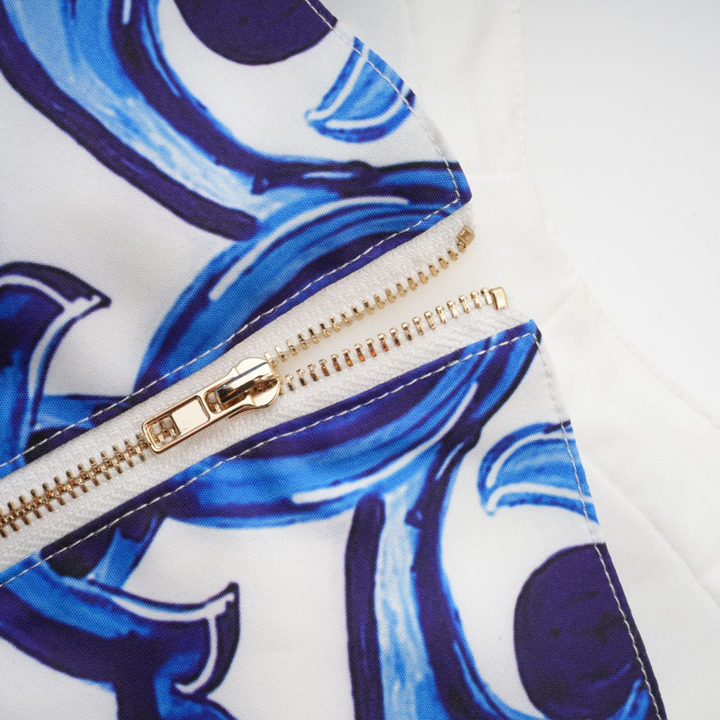 Allegra Grafik Baskılı Üst Ve Etek Eşleştirme Seti