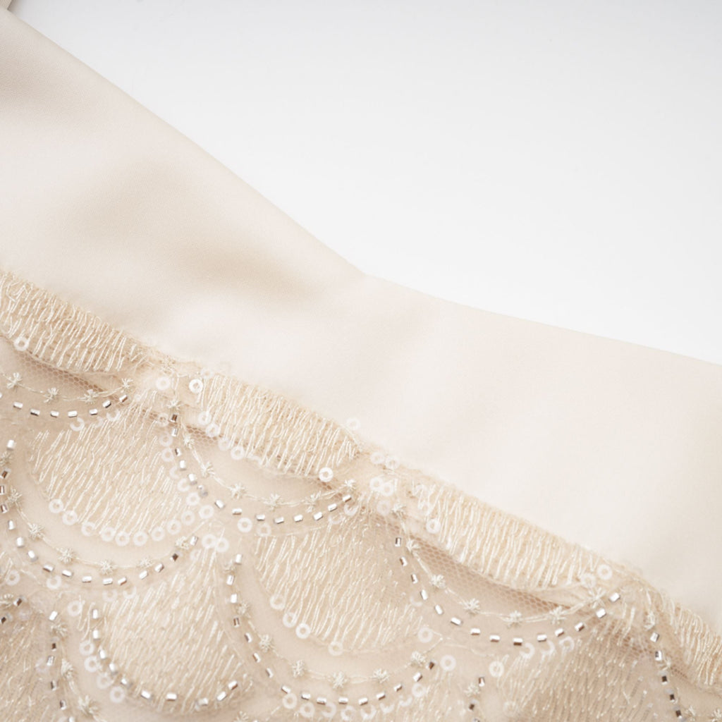 Ariela İşlemeli Mini Elbise