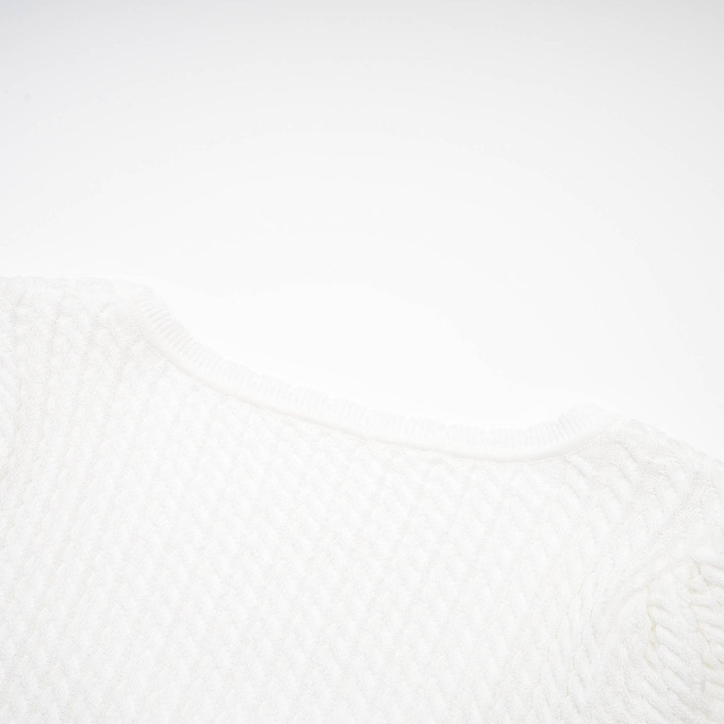 Amorra Kısa Kollu Kısa Örgü Üst