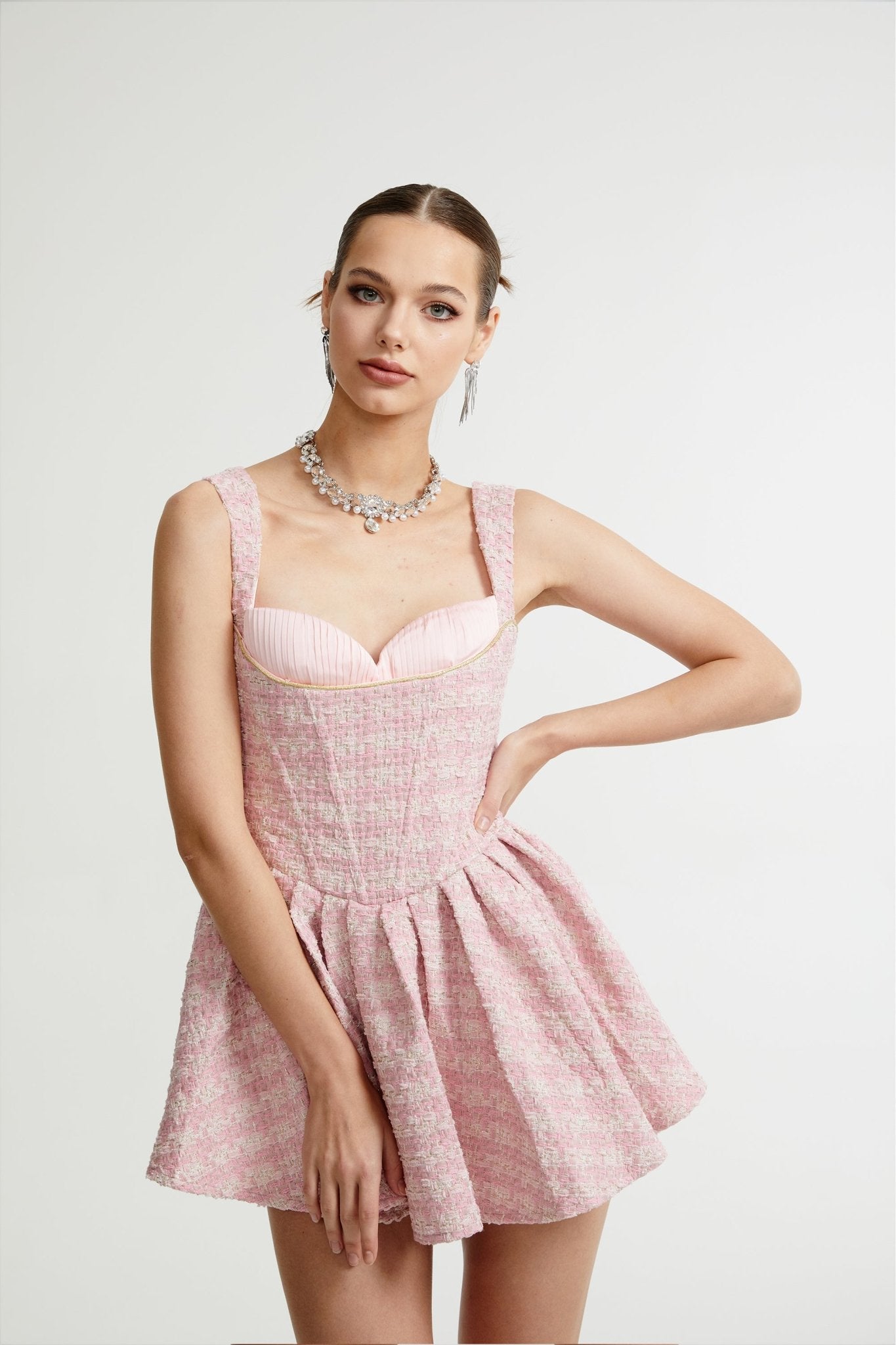 Amalthea Örgü Mini Elbise