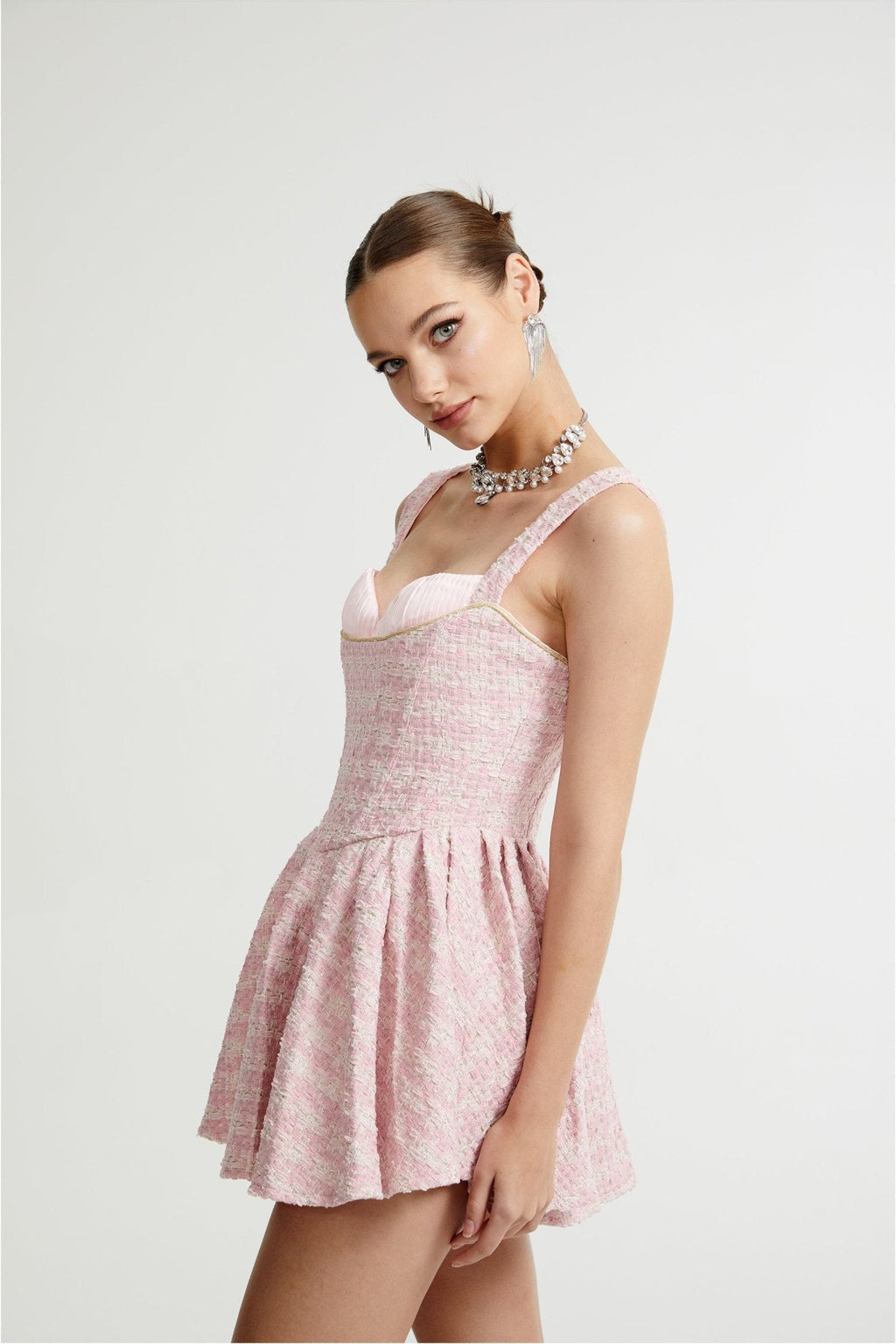 Amalthea Örgü Mini Elbise