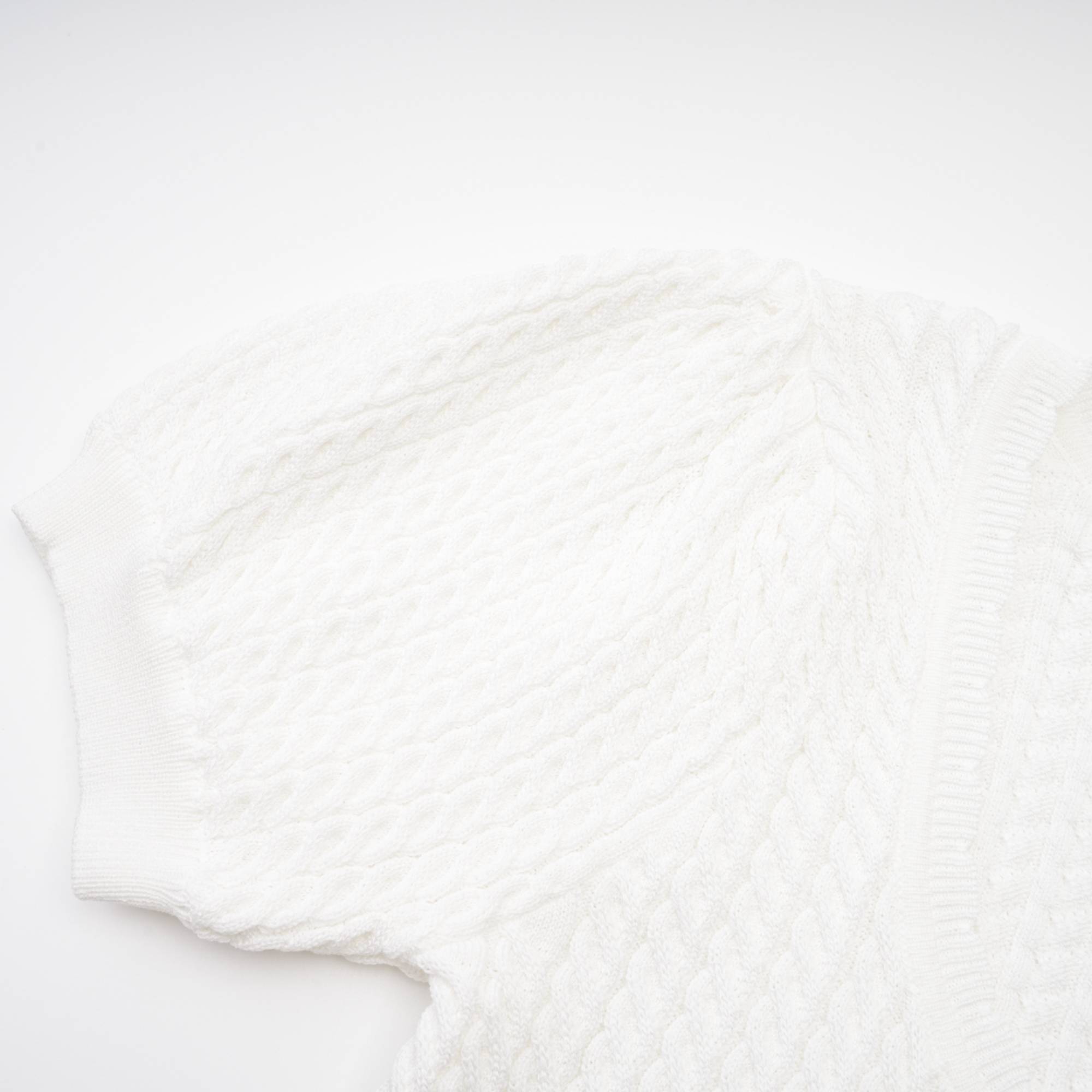 Amorra Kısa Kollu Kısa Örgü Üst