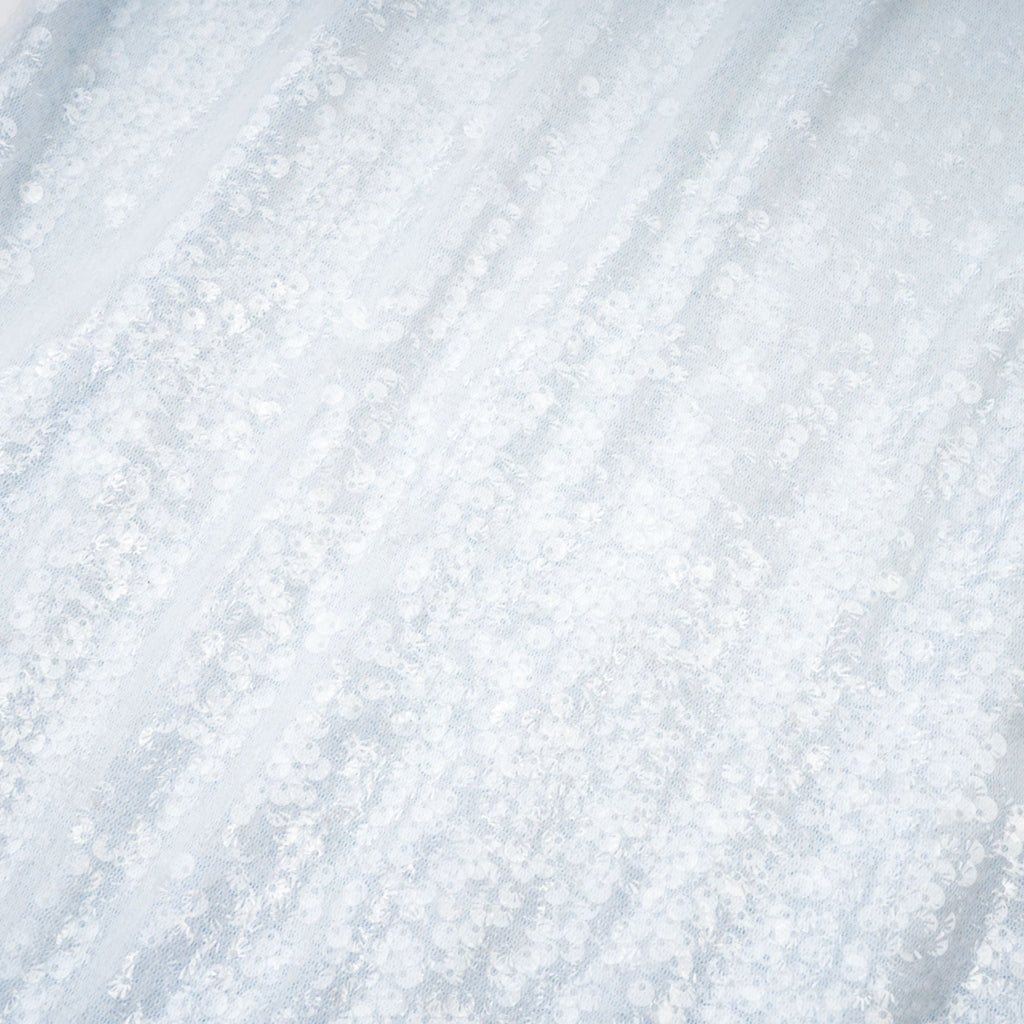 Arianne Mavi Çiçekli Fırfırlı Midi Elbise